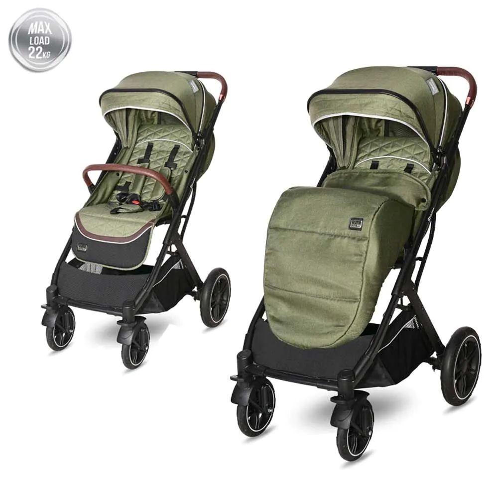 Carucior sport Lorelli Premium Storm Luxe Loden Verde - poza 3