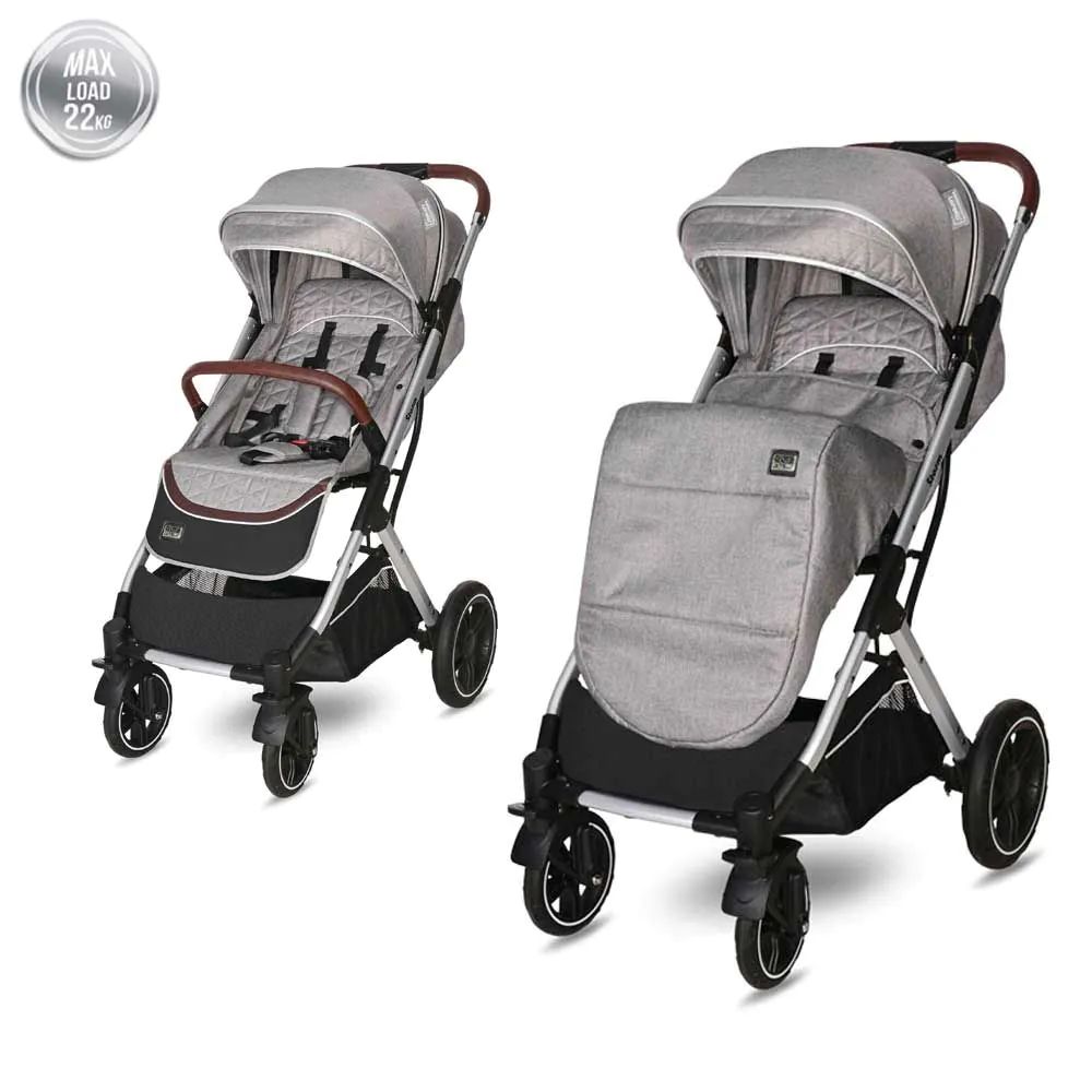 Carucior sport Lorelli Premium Storm Luxe Opaline Gri - poza 4