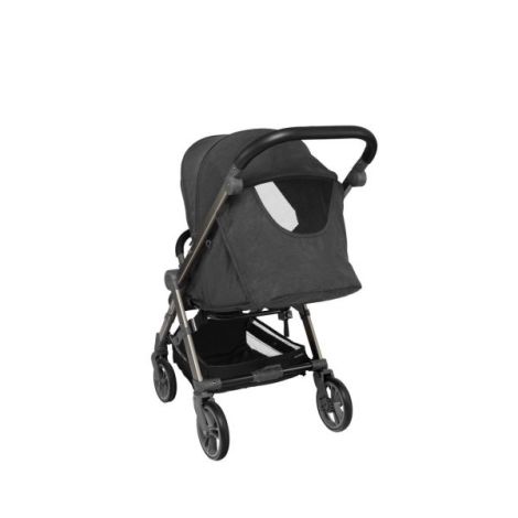 Carucior sport pliabil Skiddou Mell Onyx, ultracompact pentru calatorii, Negru - poza 5