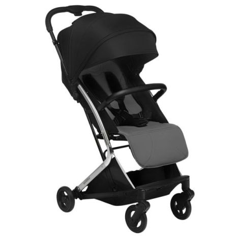 Carucior sport pliabil Skiddou Mikkeli Onyx, ultracompact pentru calatorii, Negru - poza 1