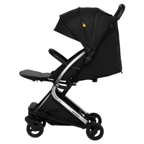 Carucior sport pliabil Skiddou Mikkeli Onyx, ultracompact pentru calatorii, Negru - poza 5