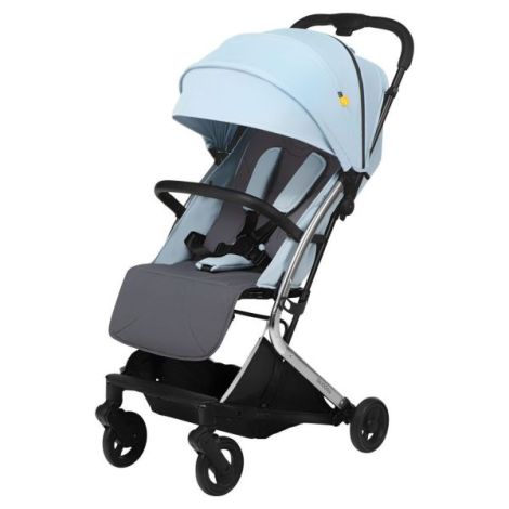 Carucior sport pliabil Skiddou Mikkeli Sky high, ultracompact pentru calatorii, Bleu - poza 1