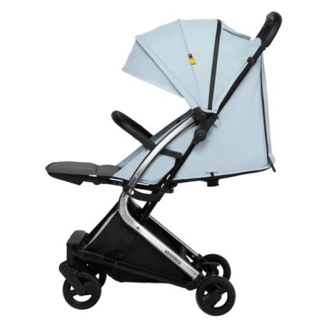 Carucior sport pliabil Skiddou Mikkeli Sky high, ultracompact pentru calatorii, Bleu - poza 3