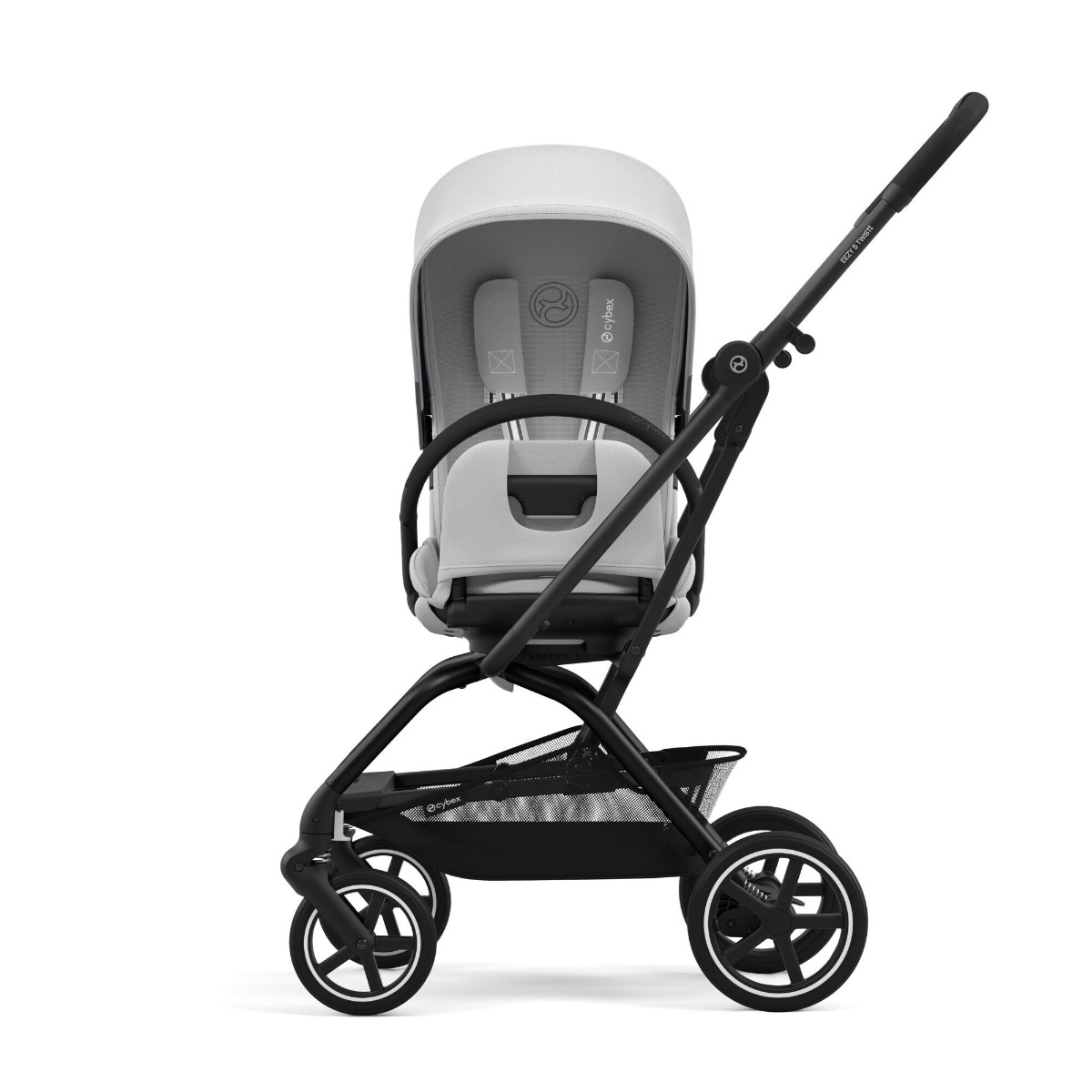 Carucior sport rotativ Cybex Gold Eezy S Twist+ 2 Fog Grey cu cadru Negru - poza 4
