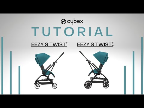 Carucior sport rotativ Cybex Gold Eezy S Twist+ 2 Stormy Blue cu cadru taupe - poza 2