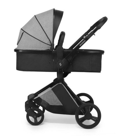 Carucior transformabil 2 in 1 Skiddou Nasjo Normandic Dream, Gri - poza 1