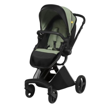 Carucior transformabil 2 in 1 Skiddou Nasjo, Wild climber, Verde - poza 1