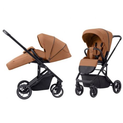 Carucior troller reversibil (max. 22 Kg) Carrello ALFA 2023 2 in 1 Sunset Orange - poza 1