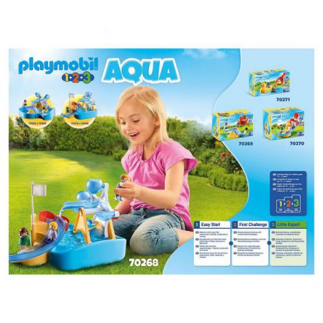 Carusel acvatic cu 2 figurine, 18 luni+ Playmobil PM70268 - poza 3