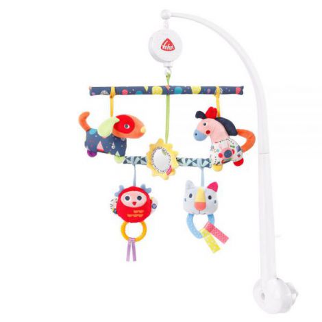 Carusel muzical mobil cu activitati - prietenii culorilor - poza 1