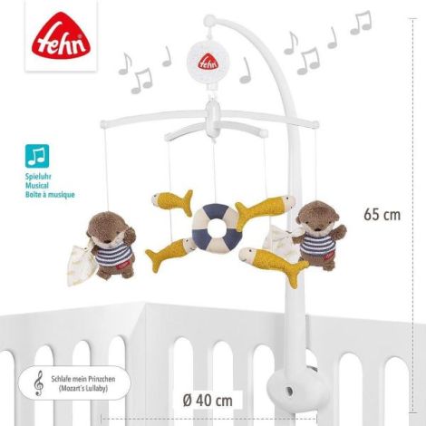 Carusel muzical mobil - otter - poza 3
