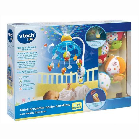 Carusel muzical patut Vtech noapte buna bebe cu activare vocala - poza 1