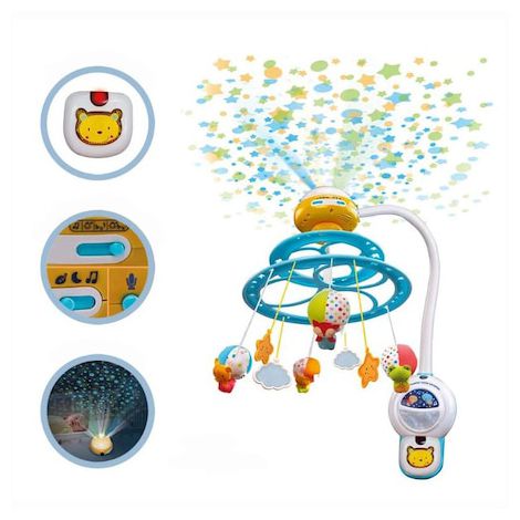 Carusel muzical patut Vtech noapte buna bebe cu activare vocala - poza 3