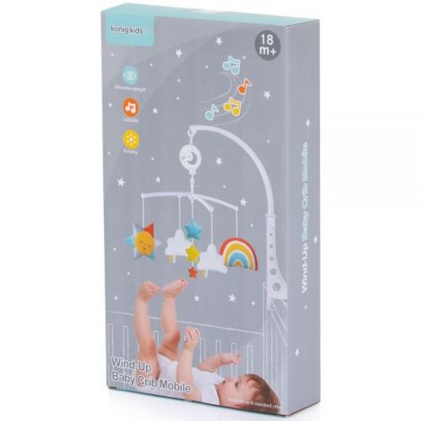Carusel muzical pentru patut Chipolino Parrots - poza 3