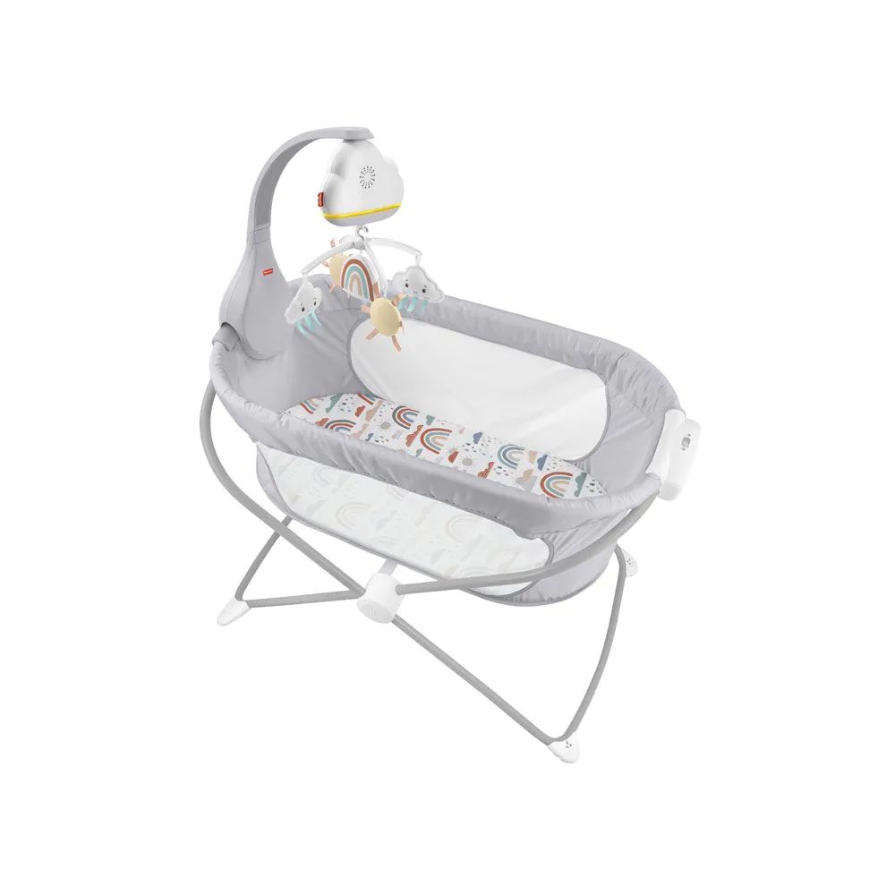 Carusel pentru patut 3 in 1 Fisher Price Rainbow Showers Cloud - poza 4