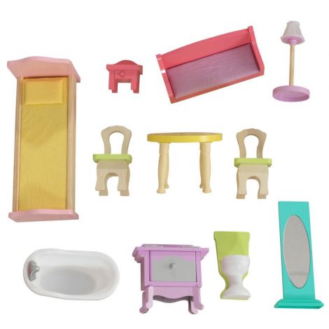 Casa de papusi Poppy Kidcraft 65959 - poza 3