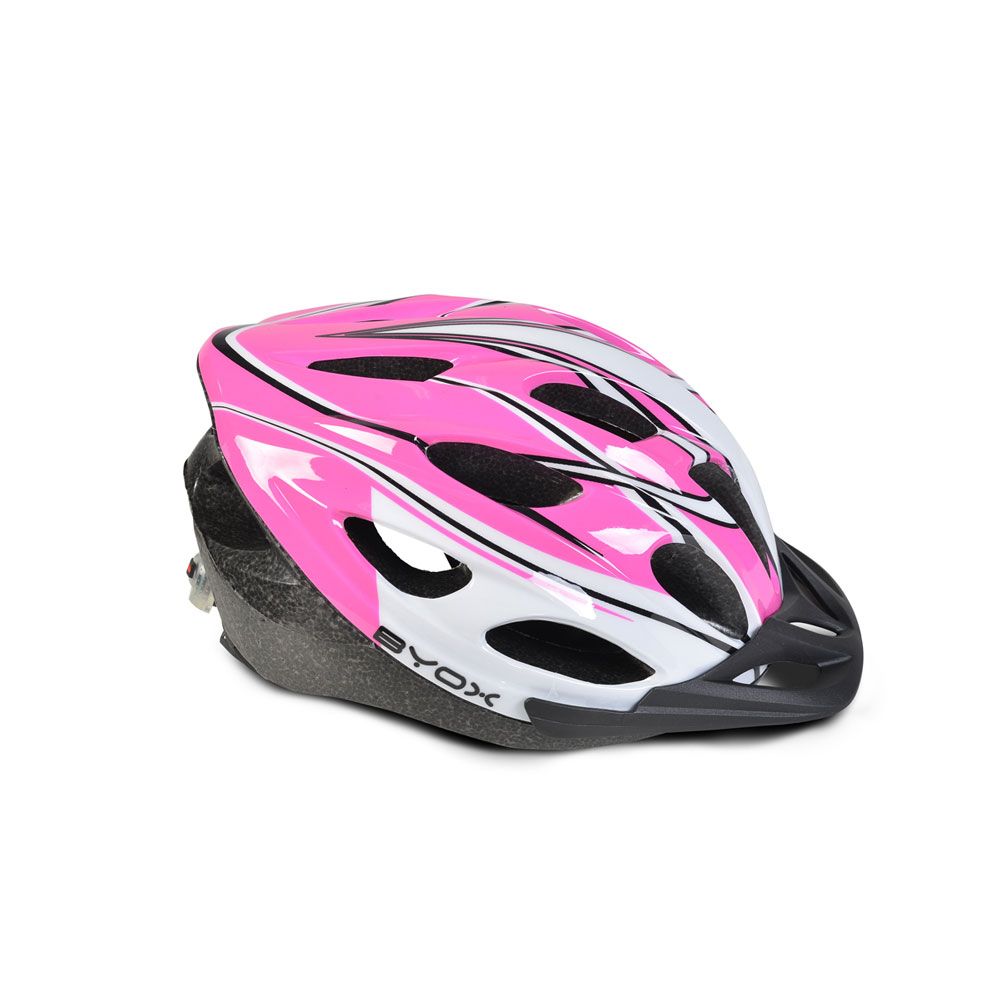 Casca protectie Byox Y02 pink 54-58 cm - poza 2