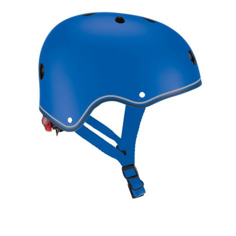 Casca protectie globber primo, cu lumini, culoare albastra - poza 1