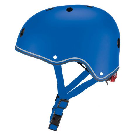 Casca protectie globber primo, cu lumini, culoare albastra - poza 3
