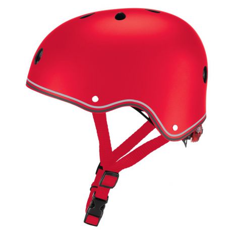 Casca protectie globber primo, cu lumini, culoare rosu - poza 1
