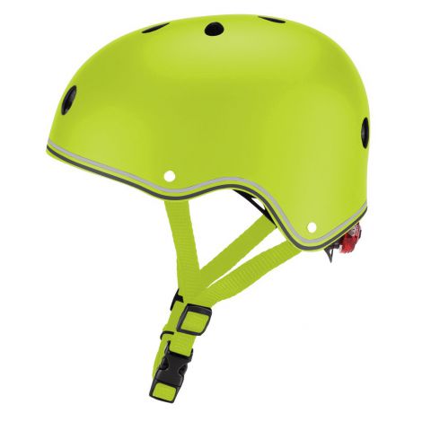 Casca protectie globber primo, cu lumini, culoare roz - poza 4