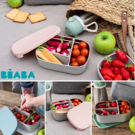 Caserola inox Beaba Sage Green - poza 5