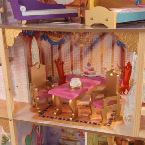 Castel de joaca din lemn pentru papusi Disney Royal Celebration - poza 3