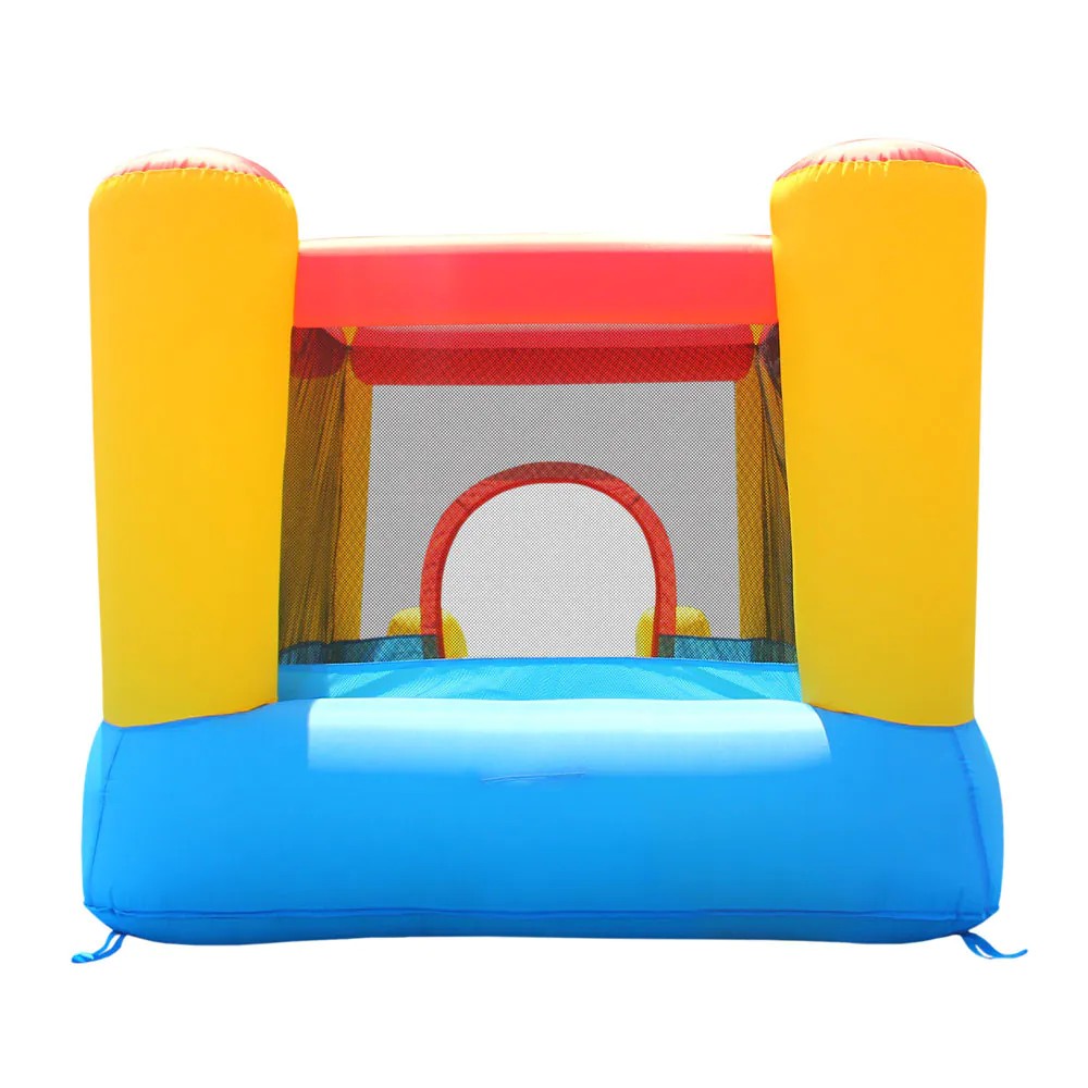 Castel gonflabil cu trambulina si pompa aer Happy Hop 253x200x160 cm - poza 2