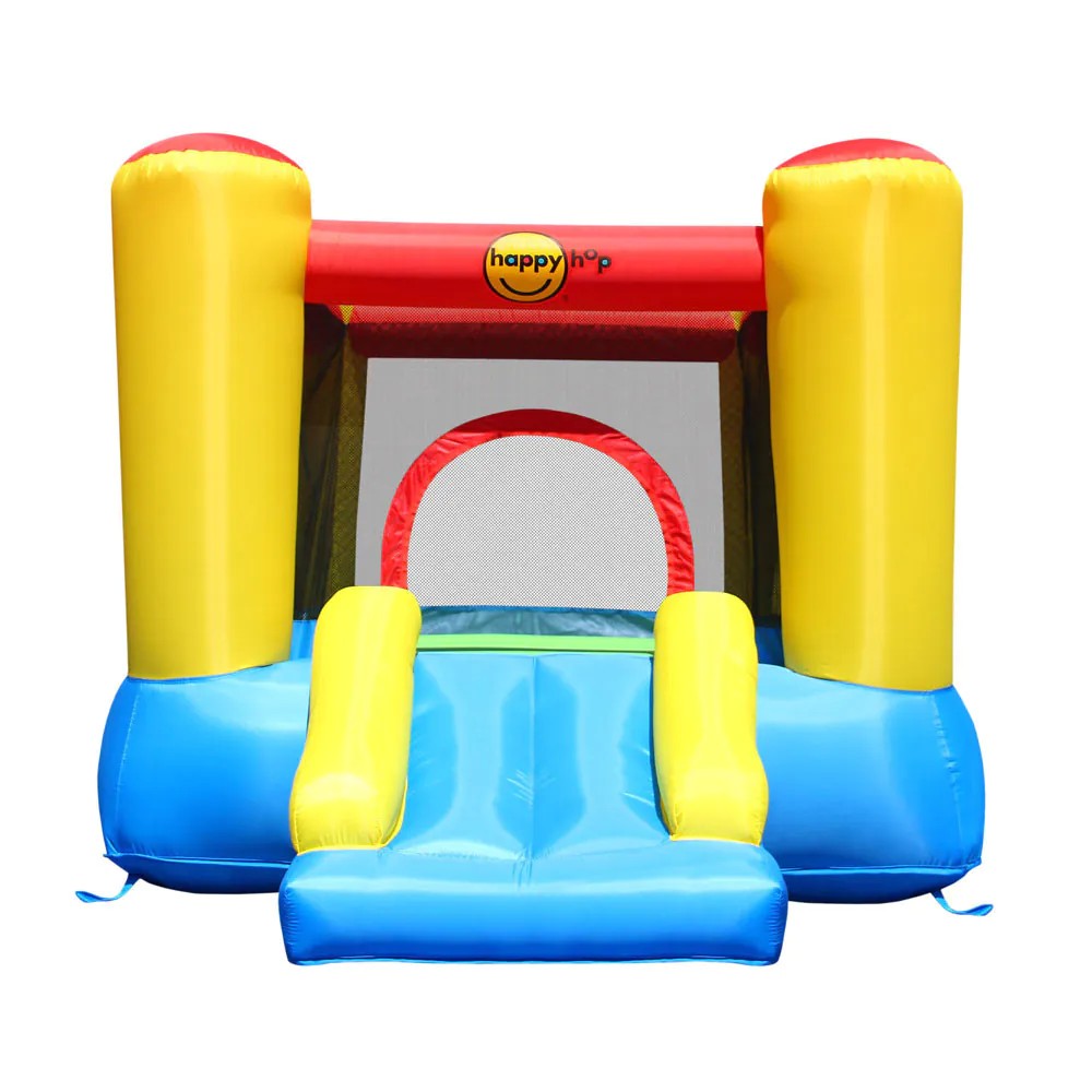 Castel gonflabil cu trambulina si pompa aer Happy Hop 253x200x160 cm - poza 3