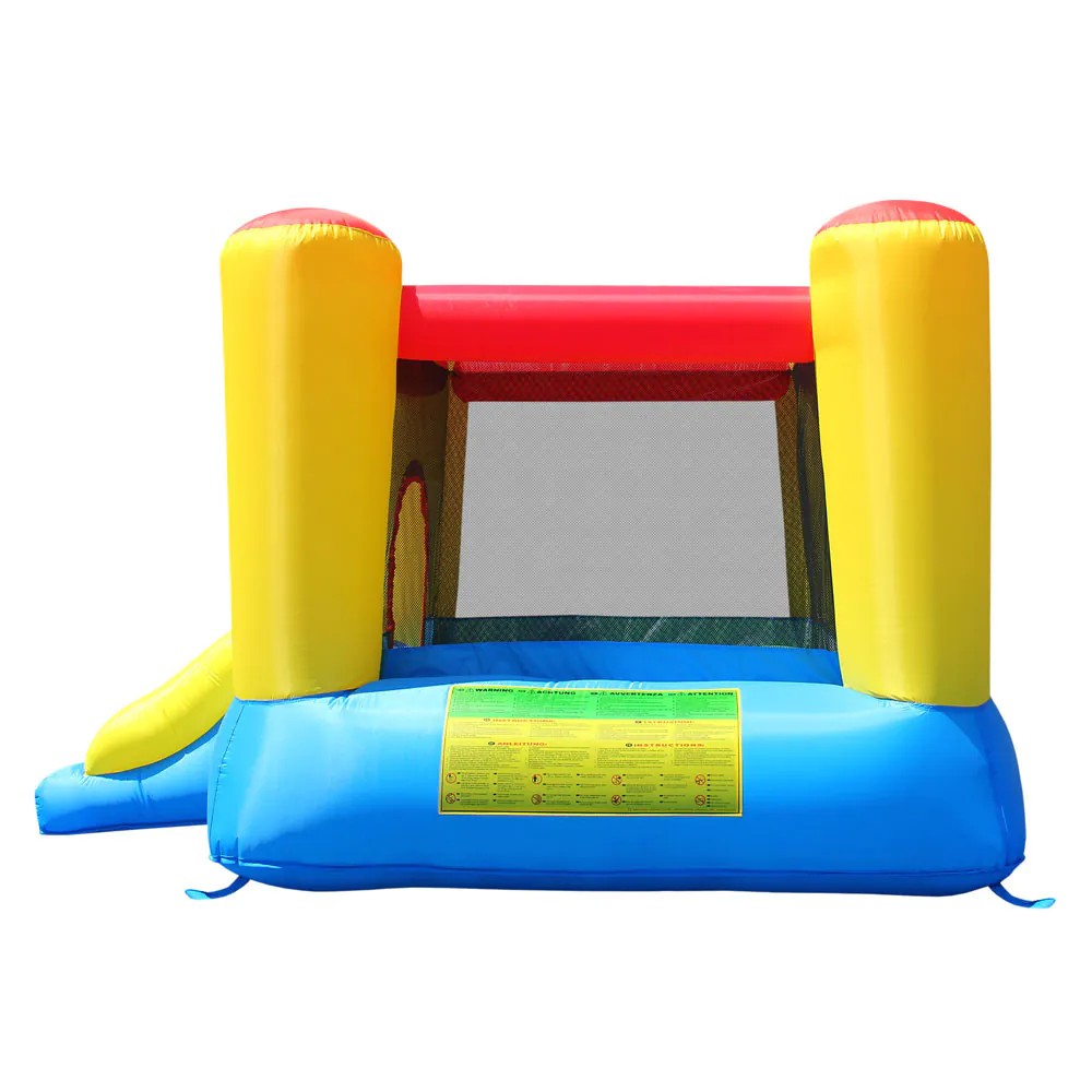 Castel gonflabil cu trambulina si pompa aer Happy Hop 253x200x160 cm - poza 5