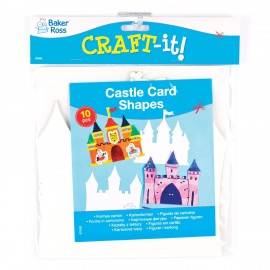 Castele din carton de decorat - Baker Ross - poza 2