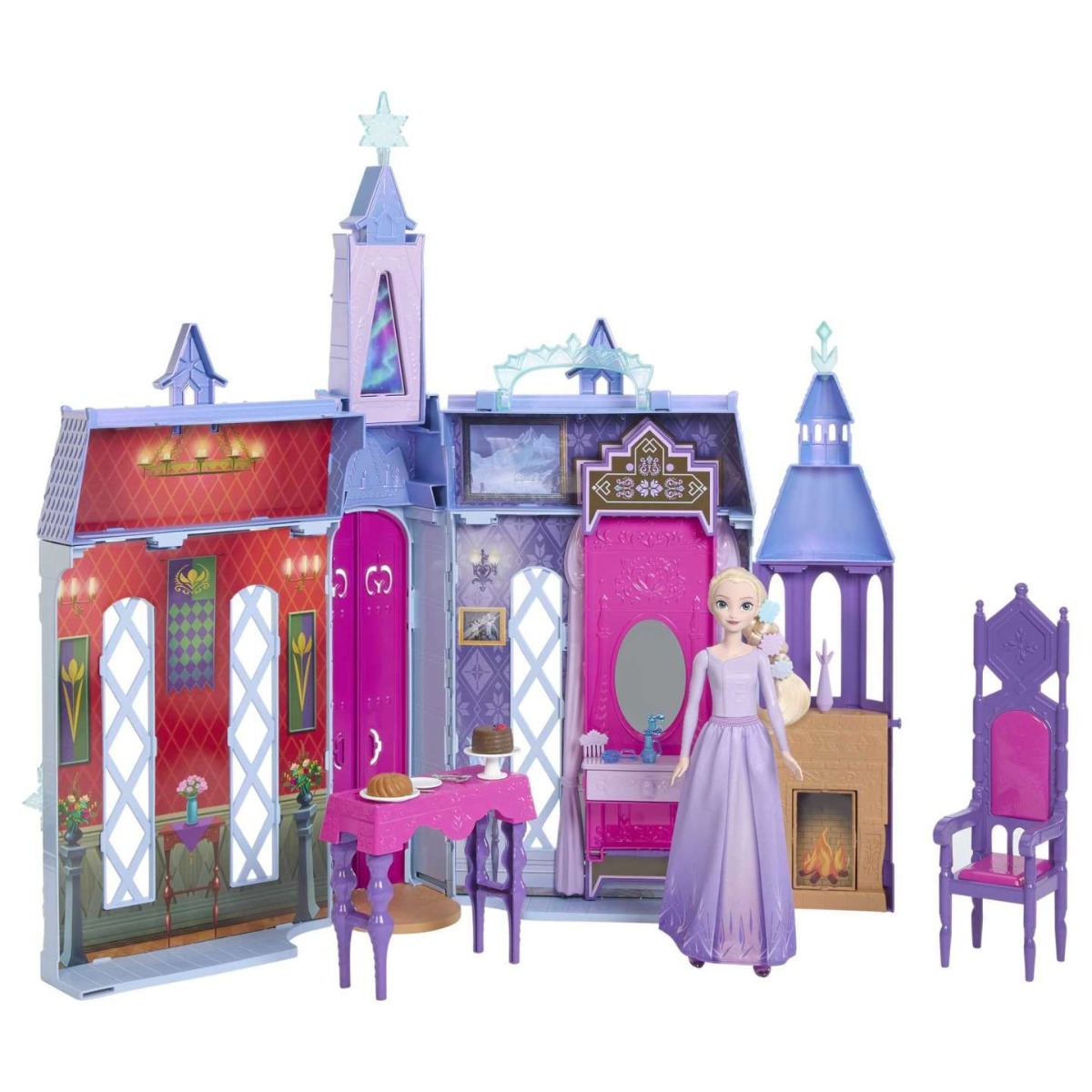 Castelul Regal Disney Frozen Arendelle cu papusa Mattel - poza 1