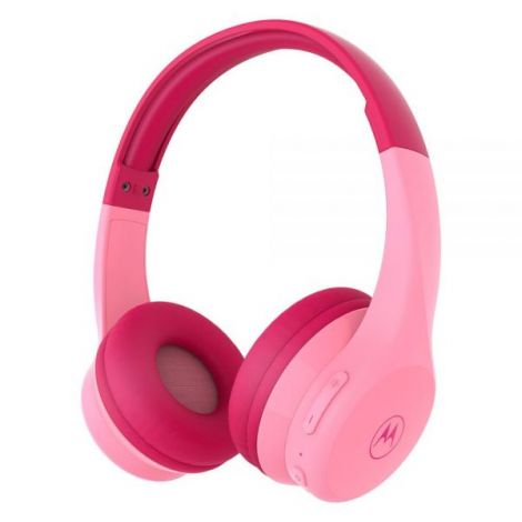Casti Audio Wireless pentru Copii Motorola Moto JR300 Pink - poza 1
