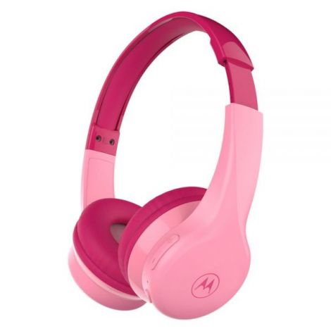 Casti Audio Wireless pentru Copii Motorola Moto JR300 Pink - poza 2