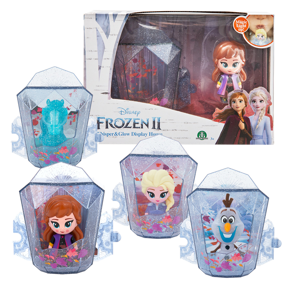 Casuta cu figurina Frozen 2 Whisper And Glow - poza 2