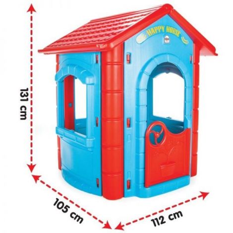 Casuta de exterior Pilsan HAPPY HOUSE Albastra - poza 3