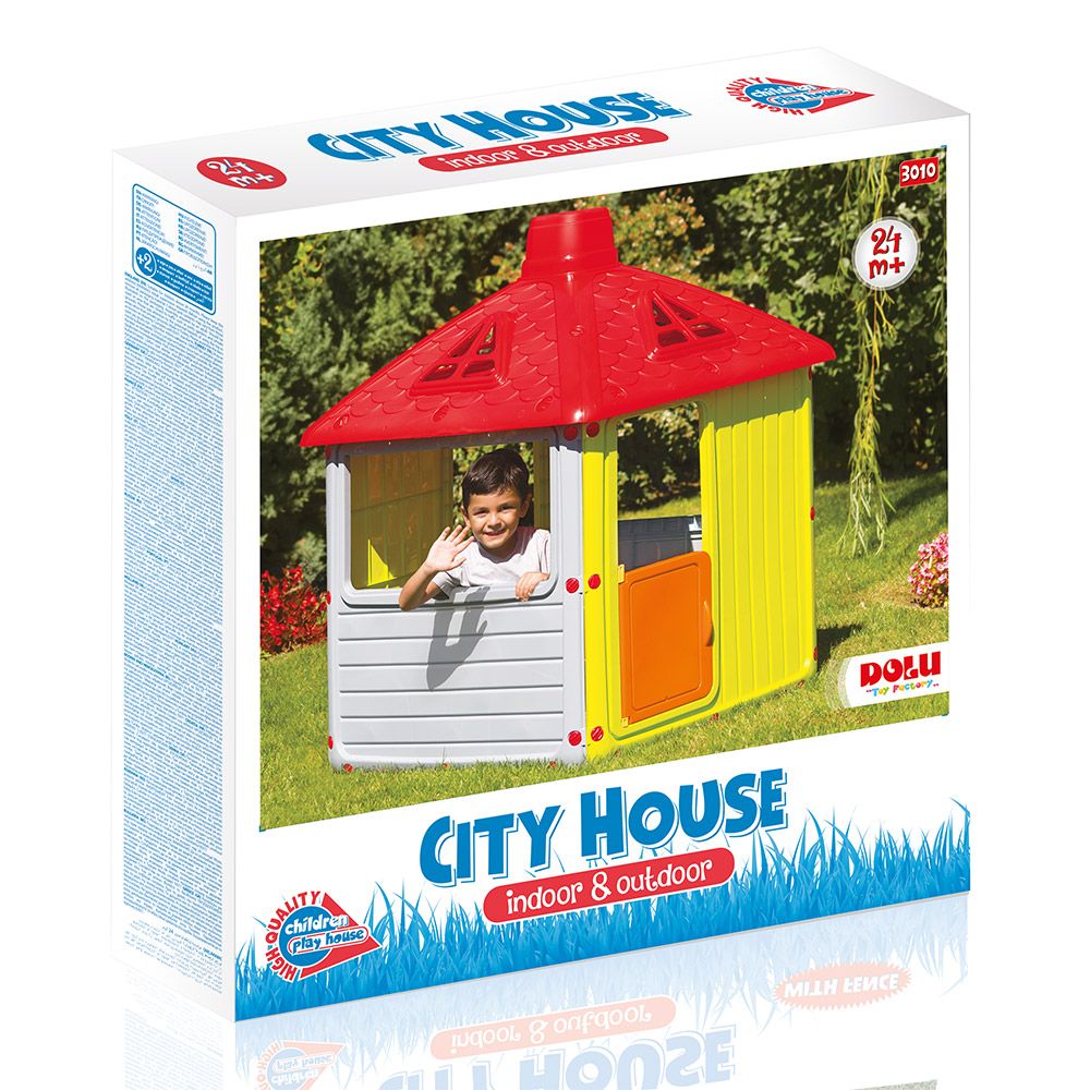 Casuta de gradina Dolu City House 135x104x104 - poza 3