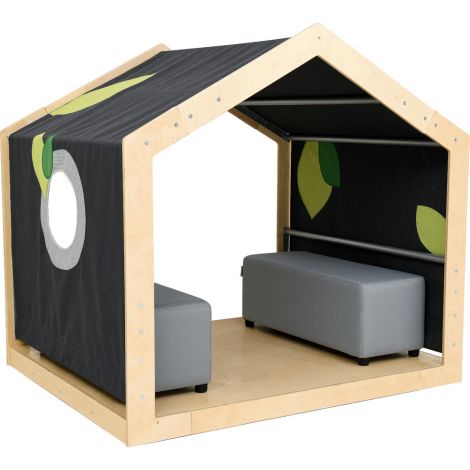 Casuta de interior pentru copii, colectia de mobilier Flora, gradinita si scoala - poza 3