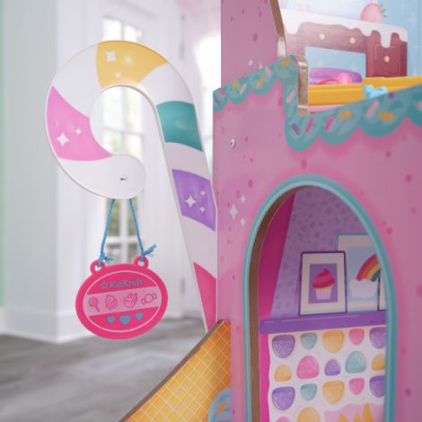 Casuta de joaca din lemn pentru papusi Candy Castle - poza 4