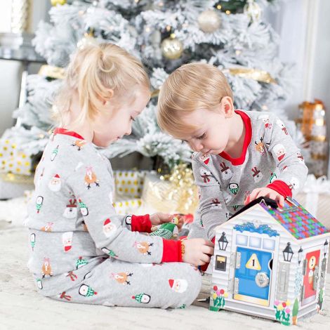 Casuta din lemn cu sonerie Melissa and Doug 2505 - poza 3