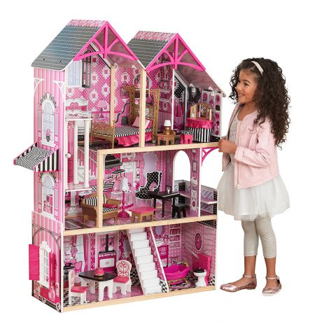 Casuta din lemn pentru papusi Bella Kidkfart 65944 - poza 1