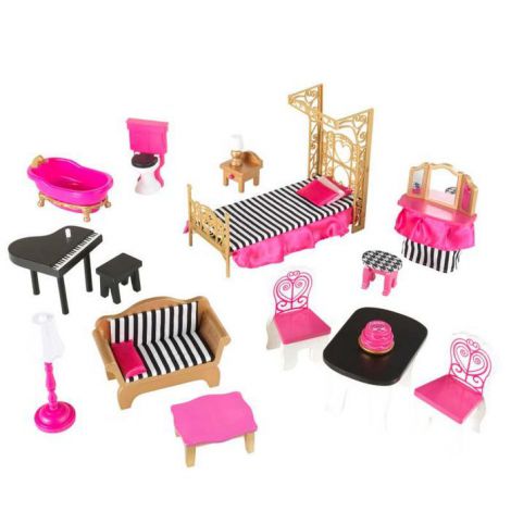 Casuta din lemn pentru papusi Bella Kidkfart 65944 - poza 3