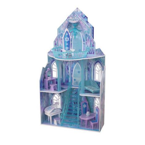 Casuta din lemn pentru papusi Castelul Frozen Kidkraft 65881 - poza 1