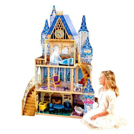 Casuta din lemn pentru papusi Cinderella Royal Dream - poza 1
