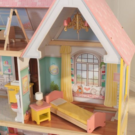 Casuta din lemn pentru papusi Lola Mansion - poza 3