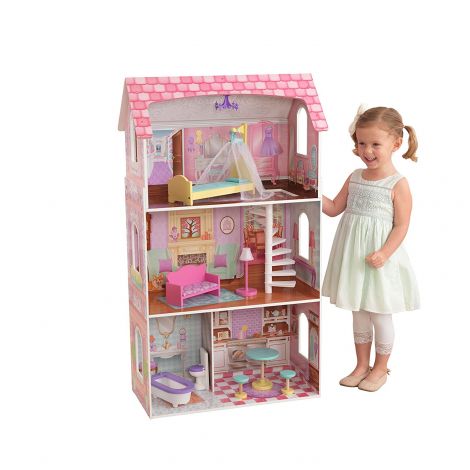 Casuta din lemn pentru papusi Penelope Kidkraft 65179 - poza 1