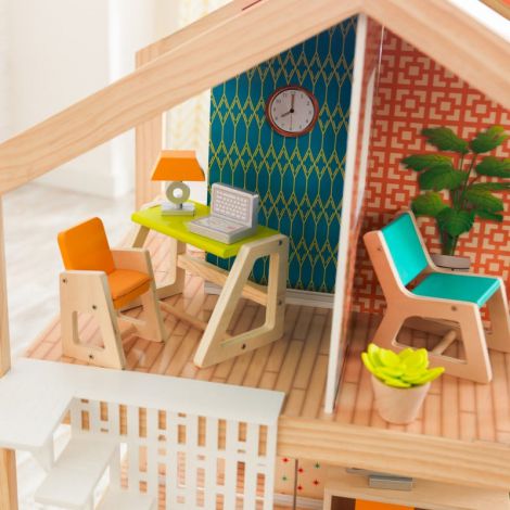 Casuta din lemn pentru papusi So Stylish Mansion - poza 5