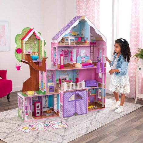 Casuta din lemn pentru papusi Treehouse - poza 2