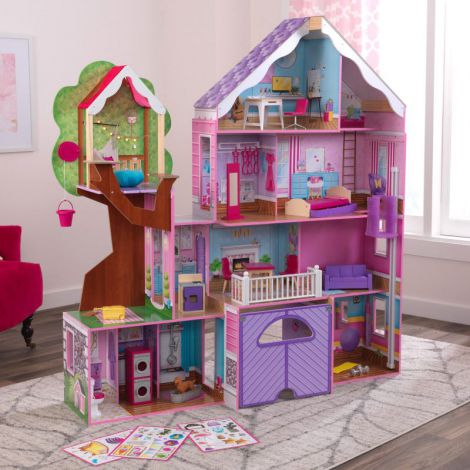Casuta din lemn pentru papusi Treehouse - poza 5