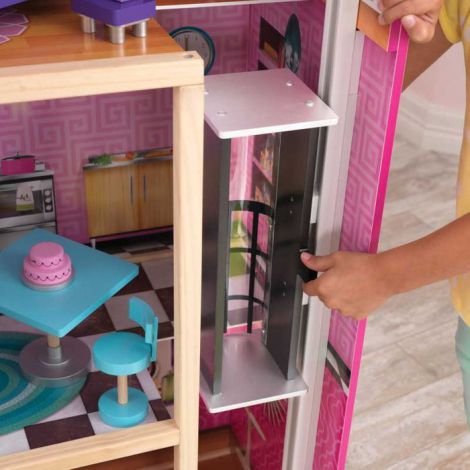 Casuta din lemn pentru papusi Uptown Kidkraft 65833 - poza 4